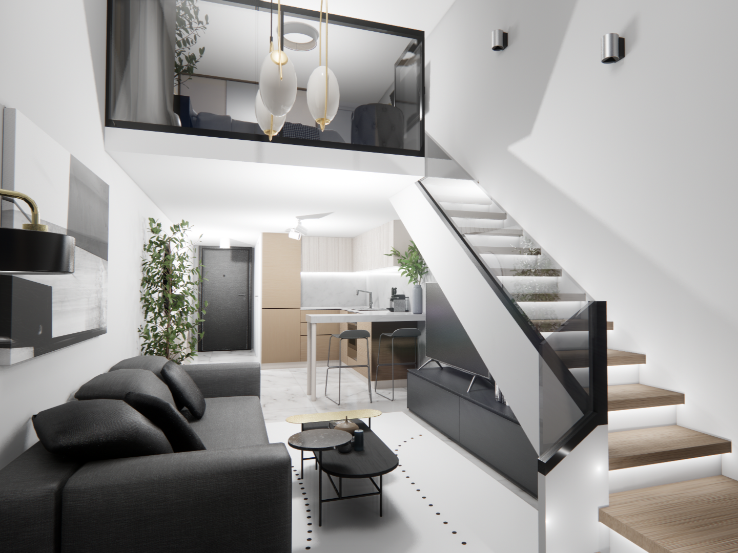<span style="font-weight: bold;">75 sqm residential apartment&nbsp;</span>